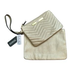 Guess Cleopatra Double Pouch Wristlet